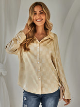 Checkered Curved Hem Shirt - Shah S. Sahota